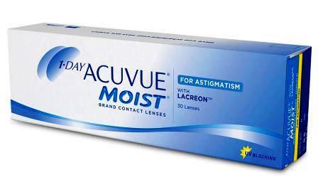 1-Day Acuvue Moist for Astigmatism 30 блистеров