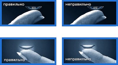 правильное положение мкл
